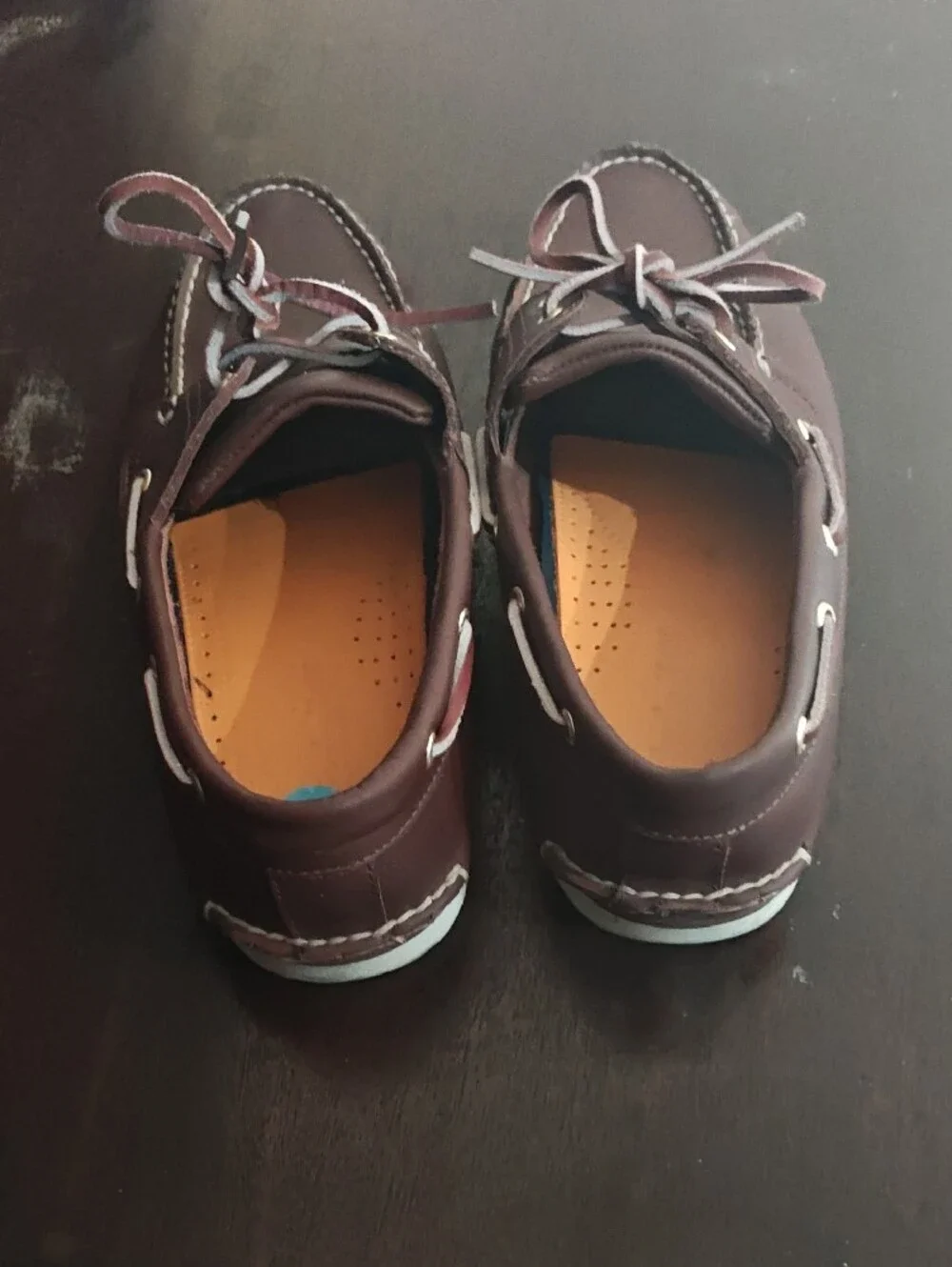 Timberland brown leather